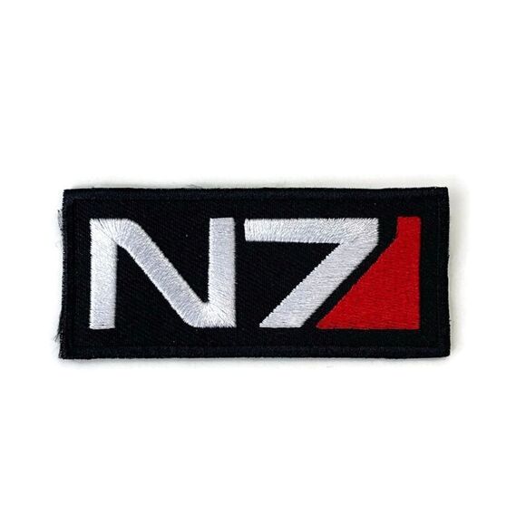 Mass Effect N7 Embroidered Patch - Picture 1 of 4
